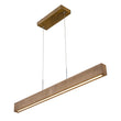 Load image into Gallery viewer, (OpenBox) 1-Light Modern Minimalist LED Wood Linear Chandelier