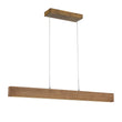 Load image into Gallery viewer, (OpenBox) 1-Light Modern Minimalist LED Wood Linear Chandelier