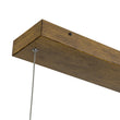 Load image into Gallery viewer, (OpenBox) 1-Light Modern Minimalist LED Wood Linear Chandelier