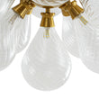 Load image into Gallery viewer, 18-Light Cluster Ribbed Glass Globe Bubble Chandelier
