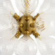 Load image into Gallery viewer, 18-Light Cluster Ribbed Glass Globe Bubble Chandelier