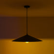 Load image into Gallery viewer, Industrial Oversized Iron Flat Cone Kitchen Pendant Light