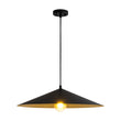 Load image into Gallery viewer, Industrial Oversized Iron Flat Cone Kitchen Pendant Light