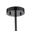 Load image into Gallery viewer, 9-Light Hammered Smoked Glass Bubble Black Sputnik Chandelier