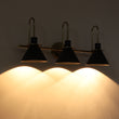 Load image into Gallery viewer, 3-Light Metal Conical Shade Bathroom Vanity Wall Sconce