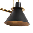 Load image into Gallery viewer, 3-Light Metal Conical Shade Bathroom Vanity Wall Sconce