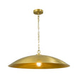 Load image into Gallery viewer, Vintage Oversized Flat Dome Metal Pendant Light