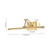 Load image into Gallery viewer, Adjustable Dimmable LED Linear Vanity Lamp Picture Light