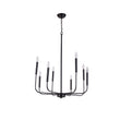 Load image into Gallery viewer, Candle Style Simple Metal Chandelier