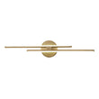Load image into Gallery viewer, Contemporary Dimmable Linear LED Semi Flush Mount Light