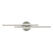 Load image into Gallery viewer, Contemporary Dimmable Linear LED Semi Flush Mount Light
