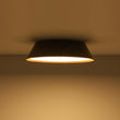 Load image into Gallery viewer, Farmhouse Wood Grain Dimmable LED Round Flush Mount Light