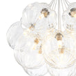 Load image into Gallery viewer, Dimmable Cluster Sculpture Texture Glass Globe Bubble Chandelier