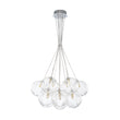 Load image into Gallery viewer, Dimmable Cluster Sculpture Texture Glass Globe Bubble Chandelier