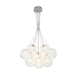 Load image into Gallery viewer, Dimmable Cluster Sculpture Texture Glass Globe Bubble Chandelier