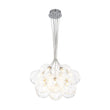 Load image into Gallery viewer, Dimmable Cluster Sculpture Texture Glass Globe Bubble Chandelier