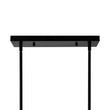 Load image into Gallery viewer, Farmhouse Candle Style Linear Rectangular Cage Island Chandelier