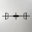 Load image into Gallery viewer, Farmhouse Candle Style Linear Rectangular Cage Island Chandelier