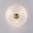 Load image into Gallery viewer, French 3-Light White Clouded Glass Round Semi Flush Mount