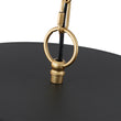 Load image into Gallery viewer, French Vintage Black Gold Iron Drum Cage Chandelier