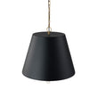 Load image into Gallery viewer, French Vintage Black Gold Iron Drum Cage Chandelier