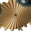 Load image into Gallery viewer, Glam Bloom 12-Light Blue Glass Bubble Semi Flush Chandelier