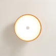 Load image into Gallery viewer, Farmhouse Wood Grain Dimmable LED Round Flush Mount Light