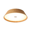 Load image into Gallery viewer, Farmhouse Wood Grain Dimmable LED Round Flush Mount Light