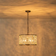 Load image into Gallery viewer, Luxe Moroccan Antique Crystal Drum Cage Chandelier