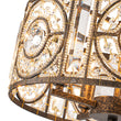 Load image into Gallery viewer, Luxe Moroccan Antique Crystal Drum Cage Chandelier