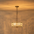 Load image into Gallery viewer, Luxe Moroccan Antique Crystal Drum Cage Chandelier