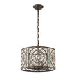 Load image into Gallery viewer, Luxe Moroccan Antique Crystal Drum Cage Chandelier