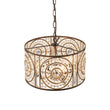 Load image into Gallery viewer, Luxe Moroccan Antique Crystal Drum Cage Chandelier