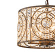 Load image into Gallery viewer, Luxe Moroccan Antique Crystal Drum Cage Chandelier