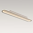Load image into Gallery viewer, Minimalist Streamlined Oval Warm LED Ceiling Light
