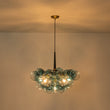Load image into Gallery viewer, Modern Cluster Gradual Blue Glass Globe Bubble Chandelier