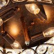 Load image into Gallery viewer, Moroccan Antique Crystal Drum Flush Mount Ceiling Light