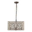 Load image into Gallery viewer, Moroccan Glam Antique Crystal Square Cage Chandelier