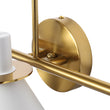 Load image into Gallery viewer, 3-Light Metal Conical Shade Bathroom Vanity Wall Sconce