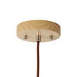 Load image into Gallery viewer, LightFixturesUSA - 1 - Light Modern Farmhouse Wood Grain Cone Kitchen Pendant - Pendant Light - Light Oak -