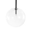 Load image into Gallery viewer, LightFixturesUSA - 12 - Light Sputnik Glass Globe Bubble Linear Island Chandelier - Chandelier - Black (Exclusive Offer) -