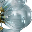 Load image into Gallery viewer, LightFixturesUSA - 18 - Light Cluster Gradual Blue Glass Globe Bubble Chandelier - Chandelier - Gradual Blue -