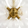 Load image into Gallery viewer, LightFixturesUSA - 18 - Light Cluster Ribbed Glass Globe Bubble Chandelier - Chandelier - Clear Ribbed Glass -