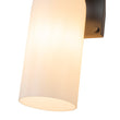 Load image into Gallery viewer, LightFixturesUSA - 2 - Light Milky White Glass Cylinder Vanity Wall Sconce - Wall Sconce - 2 Packs -