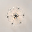 Load image into Gallery viewer, LightFixturesUSA - 4 - Light Bloom Dandelion Crystal Sputnik Semi Flush Mount - Ceiling Light - Chrome -