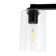 Load image into Gallery viewer, LightFixturesUSA - 5 - Light Seeded Glass Shade Linear Island Chandelier - Chandelier - 5 - Lt -