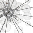 Load image into Gallery viewer, LightFixturesUSA - 6 - Light Glass Globe Bubble Sputnik Sunburst Chandelier - Chandelier - Chrome -