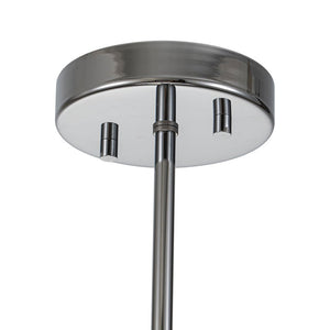 LightFixturesUSA - 6 - Light Glass Globe Bubble Sputnik Sunburst Chandelier - Chandelier - Chrome -