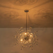 Load image into Gallery viewer, LightFixturesUSA - 6 - Light Glass Globe Bubble Sputnik Sunburst Chandelier - Chandelier - Chrome -