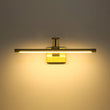 Load image into Gallery viewer, LightFixturesUSA - Adjustable Dimmable LED Linear Vanity Lamp Picture Light - Wall Sconce - Brass - 2 Packs -